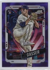 2024 Topps Cosmic Chrome Purple Nebula Refractor 18/150 Robert Gasser #141 10y3
