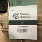 Terra & Sky Women's Plus Pull-On Capri Jegging 3X Solid Beige Pockets 21" — photo 2