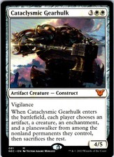 Cataclysmic Gearhulk M NEC Commander: Kamigawa: Neon Dynasty 81 NM
