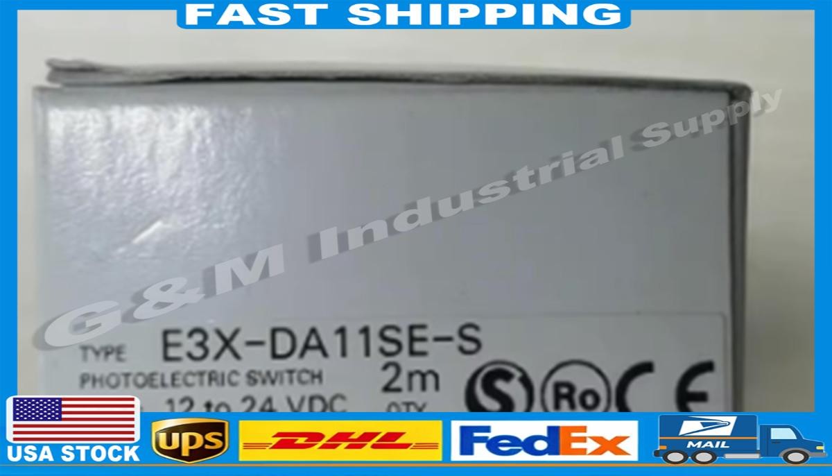 New In Box Omron E3X-DA11SE-S E3XDA11SES Fiber Optic Amplifier