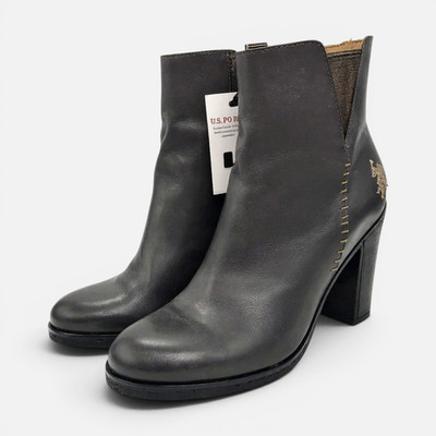 U.S. POLO ASSN. Damen Stiefeletten Vesna, Boots, graubraun, 40 EUR