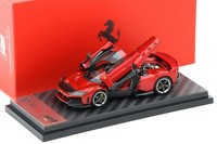 1:64 BBR Ferrari F80 Supercar Rosso Red Diecast Full Opening