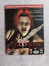 Bloodrayne 2002 Prima Strategy Guide Terminal Reality Joe Grant Bell