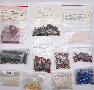 Lot Various Gemtones Types & Sizes Jewlery Making