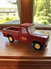 Vintage Tonka Red Metal Pickup Truck 1960’s In Amazing Condition!