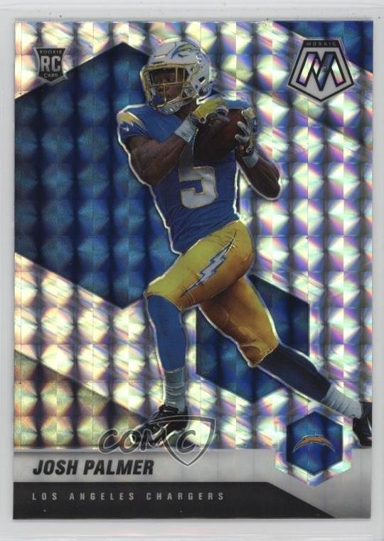 2021 Panini Mosaic Rookies Mosaic Prizm Josh Palmer #329 Rookie RC 0u79