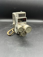 Vintage Keystone K-4C Electric Eye Triple Lens Model 8mm Movie Camera Untested