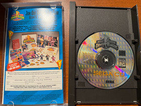 VTG 1995 Mighty Morphin Power Rangers for Sega CD Complete In Box