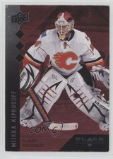 2009-10 Upper Deck Black Diamond Ruby 42/100 Miikka Kiprusoff #150 15ok
