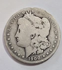 1900-O Morgan Silver Dollar .7734 Troy Ounce - About Good AG Details, Rim Dings