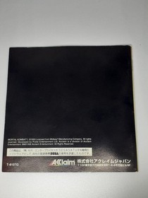 SEGA Mortal Kombat 2 Saturn Japan EB