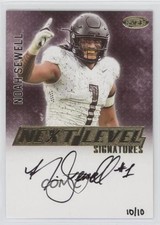 2023 SAGE Low Series Next Level Signatures Gold 10/10 Noah Sewell Auto 0nr3