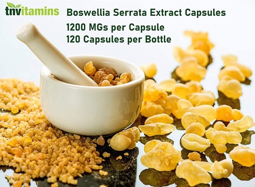 Boswellia Serrata Herbal Extract Capsules | 1200 MG/Capsule (120 Capsules) | ... - Picture 7 of 9