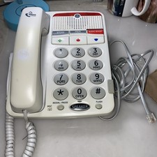 Telephone Extra Large Buttons Mild Hearing Loss Amplified Ringer