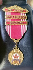 Canada - Canadian Legion Medal Officer Vice President Sargent At Arms w Case