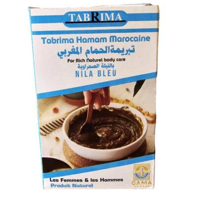 Tabrima Hammam Nila Blau, natürliches Peeling für strahlende weiche Haut nach dem Hamam