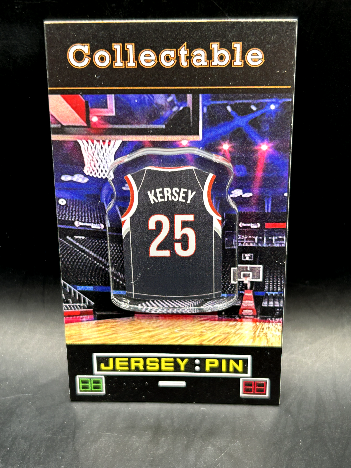 Portland Trail Blazers Jerome Kersey  jersey lapel pin-Classic RETRO Collectable