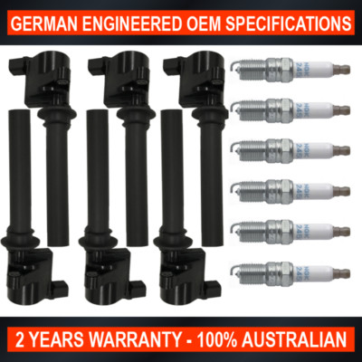 6 x Ignition Coils and NGK Spark Plugs for Mazda Tribute MPV LW Ignition Coil Fo 6 x Ignition Coils and NGK Spark Plugs for Mazda Tribute MPV LW Ignition Coil Fo