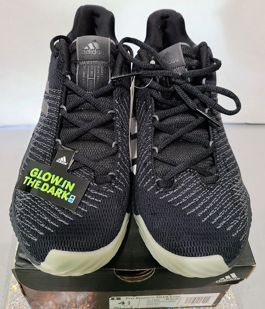 Adidas Pro Bounce Low 2018 Glow In The Dark Size 4.5 NIB eBay