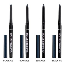 NEW Avon Glimmerstick Retractable Diamonds Eyeliner - BLACK ICE 0.35 g /Set of 4