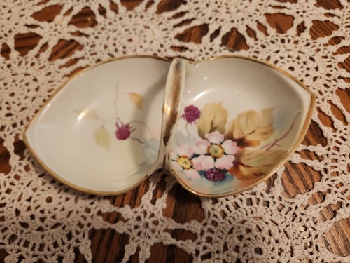 MIRAMURA BRO. NIPPON HAND PAINTED CANDY DISH! 1912-1921 - Imagen 2 de 9