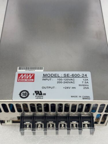 MW Mean Well SE-600-24 Power Supply - Picture 3 of 9