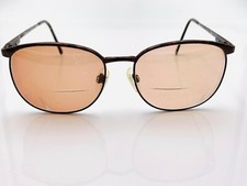 Vintage Tura 230 Marble Brown Oval Sunglasses Japan FRAMES ONLY