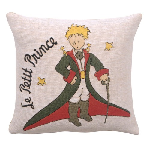 Little Prince in Costume European Throw Cushion Cover Home Decor Pillow 14x14 in - 第 1/10 張圖片