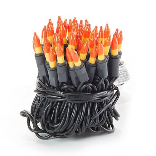 Halloween Candy Corn holiday string lights NIB