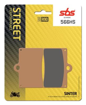 SBS Street vorne gesinterte Bremsbeläge - 566HS - DUCATI 900 SS 1990 - 1994