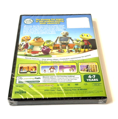 Leapfrog Letter Factory Adventures (DVD) for sale online | eBay