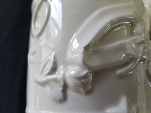 Angel Handle Decorative Ceramic Mug Cup by McConnell Talus Corp 1996 - Picture 8 of 8