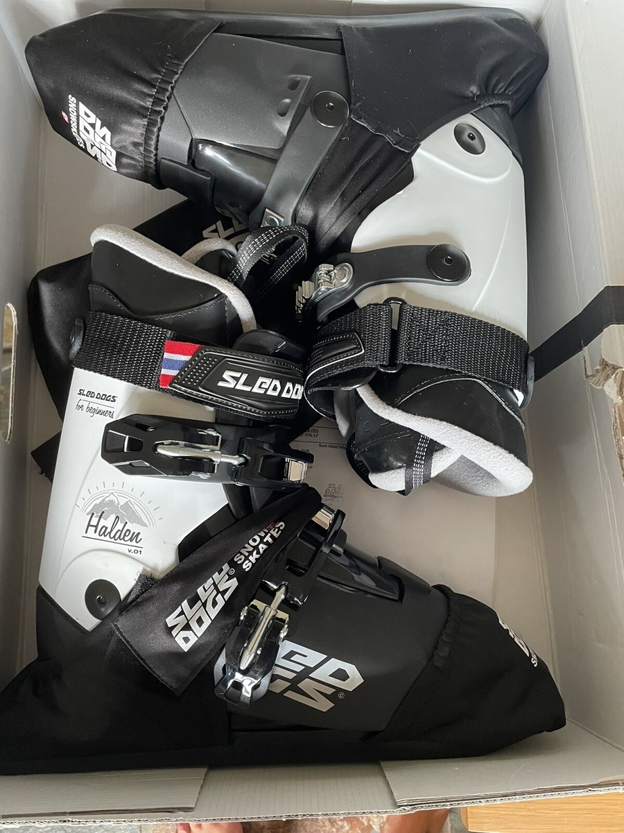 美品【SLED DOGS】スノースケートブーツ HALDEN M Sled Dogs Snowskates Ski Boots | eBay UK