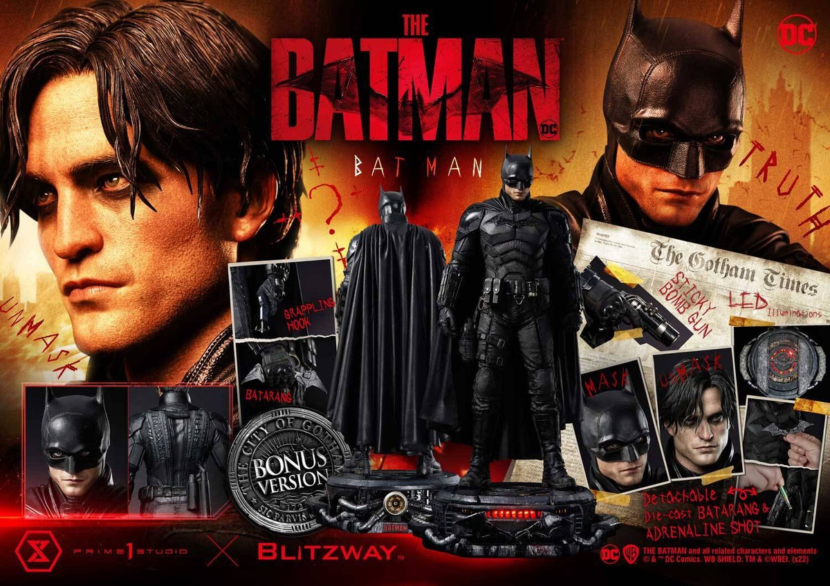 PRIME 1 BLITZWAY DC The Batman 2022 BONUS Version MMTBM-03S ⅓
