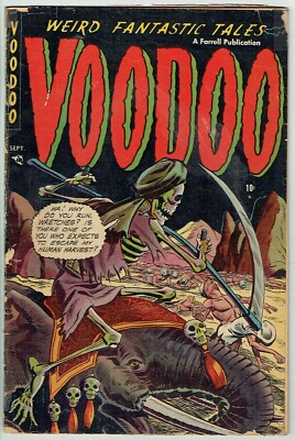 VOODOO  11  VG-/3.5  -  Killer PCH on Farrell from 1953!