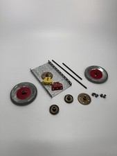 Gilbert Erector Set Parts Wheels Gears Shafts Screws Assortment