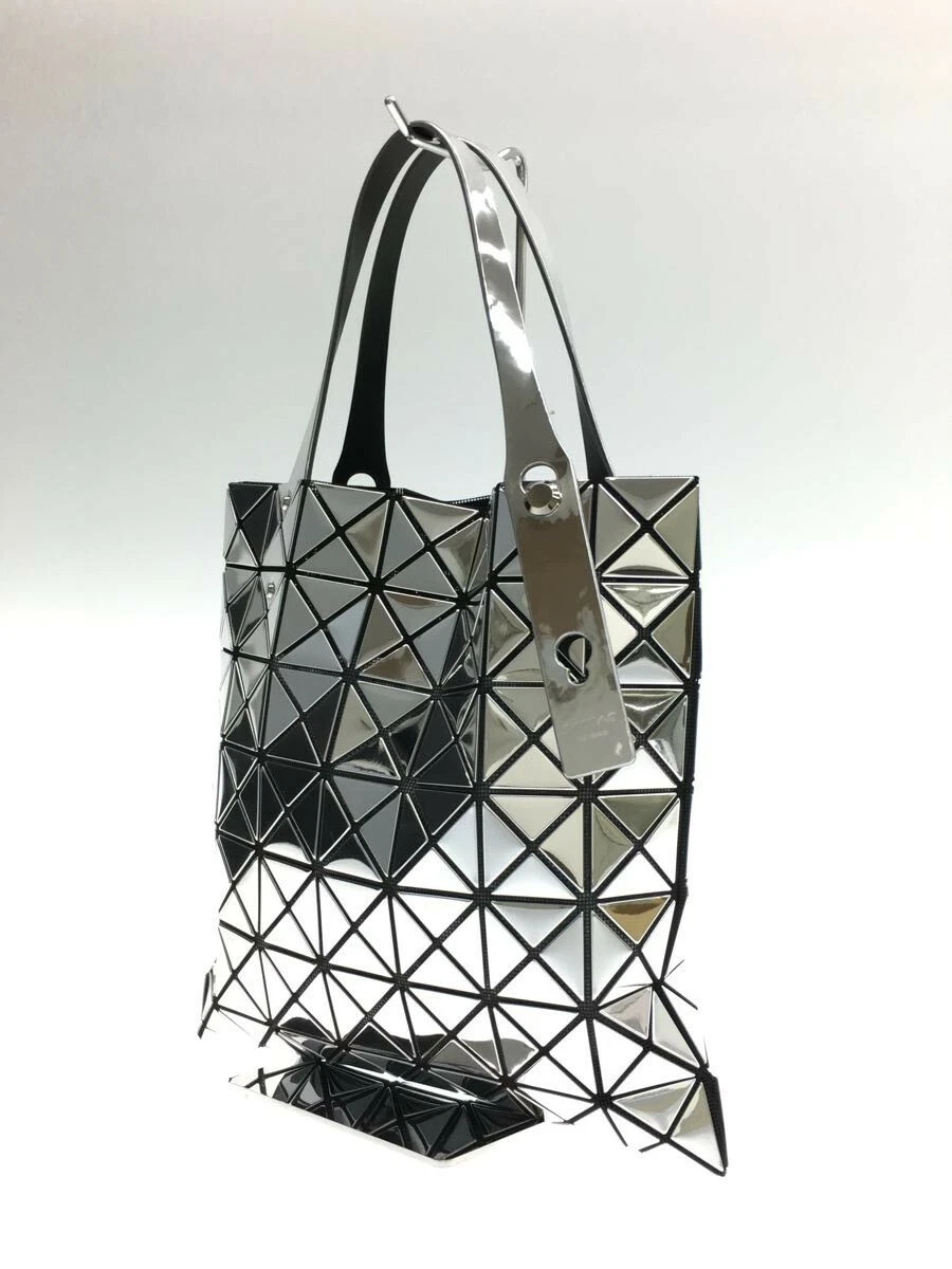 BAO BAO ISSEY MIYAKE PLATINUM / tote bag / silver / BB03-AG122 #13