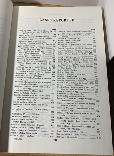 South Eastern Reporter 2d Ser, Court of Appeals Nov 17, 1982 ga nc sc va wv #292 - Picture 6 of 13