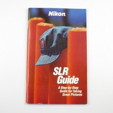 Nikon SLR Guide - Step-By-Step for Taking Great Pictures Brochure - 1994 Booklet