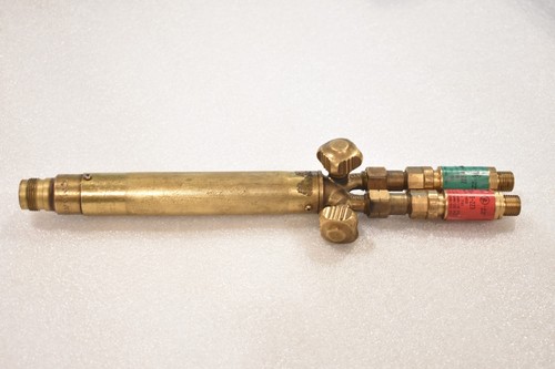 HARRIS 18-5 AUTOMATIC TORCH HANDLE W/ CHECK VALVES, W/ SUPERIOR FB-222 FB-223