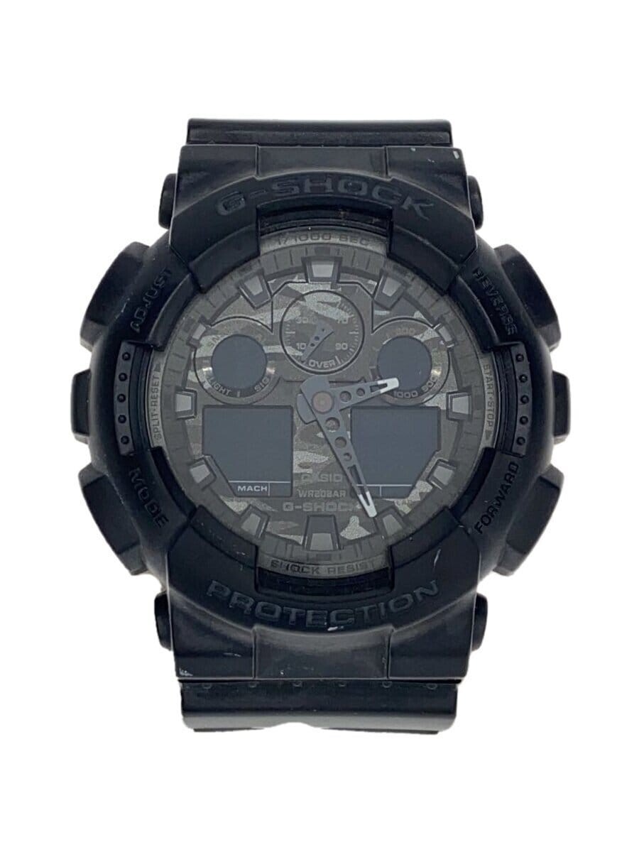 G-SHOCK GA-100CF-1AJF ブラック腕時計 GA-100CF-1AJF | CASIO