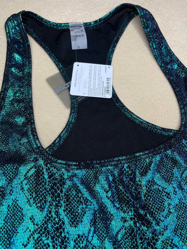 Camisa de Entrenamiento Manstore M2282 Talla M: Serpiente Nueva Foto 3 de 4