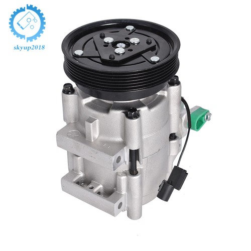 Fit For GMC YUKON 2001 2002 2003-2007 2008 2009 6.0L 5.3L 4.8L AC A/C Compressor - Picture 3 of 12