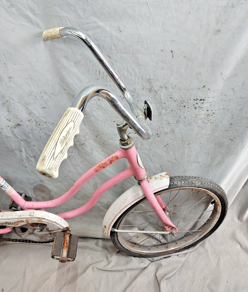 1983 Schwinn Fair Lady 20" Kids Bike SS Single Fenders Steel Banana USA Shipper! - Image 4 of 4