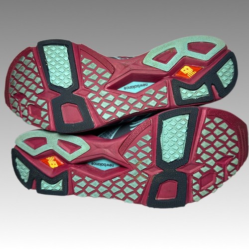 NEW BALANCE WR 1400PB v1 Revlite Zapatos para Correr Verde Azulado Rosa Mujeres 7 - Imagen 7 de 8