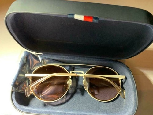 Tommy Hilfiger Women's Smooth Cream/Pink Pilot Sunglasses - TH1455S-0U1Y - Picture 4 of 12