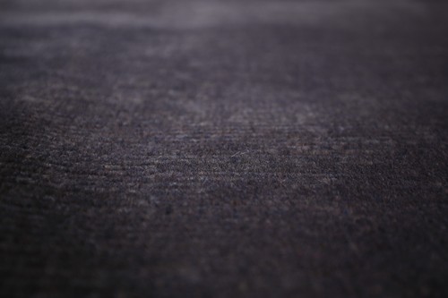 Trendy Gabbeh Solid Design Gray Wool Modern Area Rug Living Room rug 5x8 ft - Picture 9 of 18