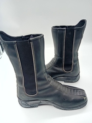 Oxtar Goretex Motorcycle Boots Black Leather Oil Resistant EU 36 UK 3.5 - Picture 9 of 13