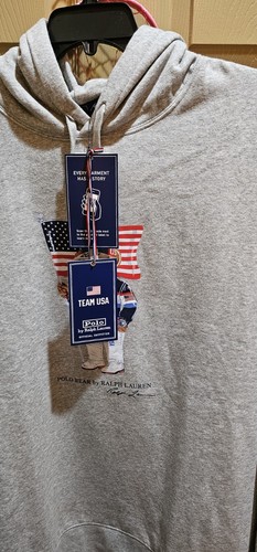 Polo Ralph Lauren Sweatshirt Team USA 2024 Summer Olympics Villagewear Teddy XXL - Picture 7 of 9