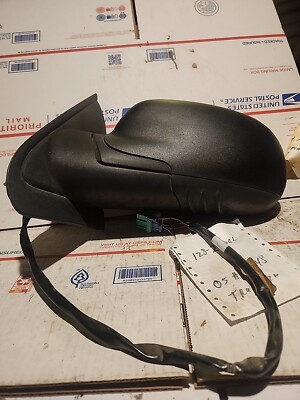 02-05 GMC Envoy Driver Side View Mirror Power Black Oem
